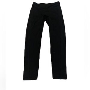 ACX Active Black Cropped Leggings with Side Pockets - S/P